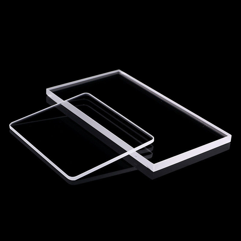 Ventanas de vidrio óptico de alta precisión de silicio fundido Ventana óptica para sensores electrónicos