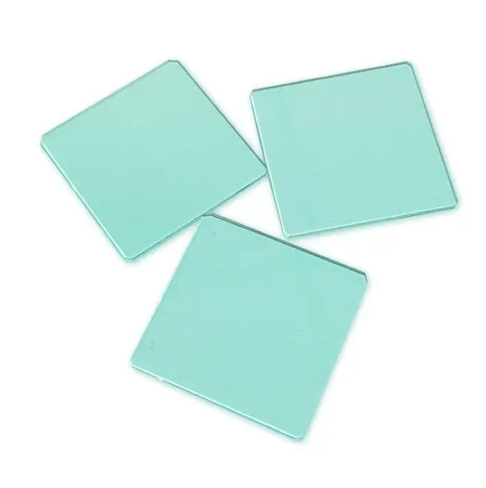 OEM ODM 25mm N-BK7 UVFS filtros de vidrio óptico con montaje de aluminio