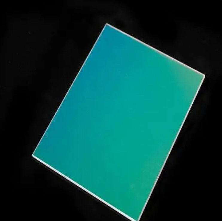OEM ODM 25mm N-BK7 UVFS filtros de vidrio óptico con montaje de aluminio