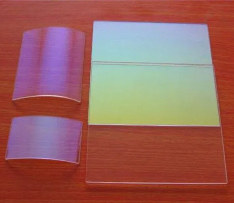 OEM ODM 25mm N-BK7 UVFS filtros de vidrio óptico con montaje de aluminio